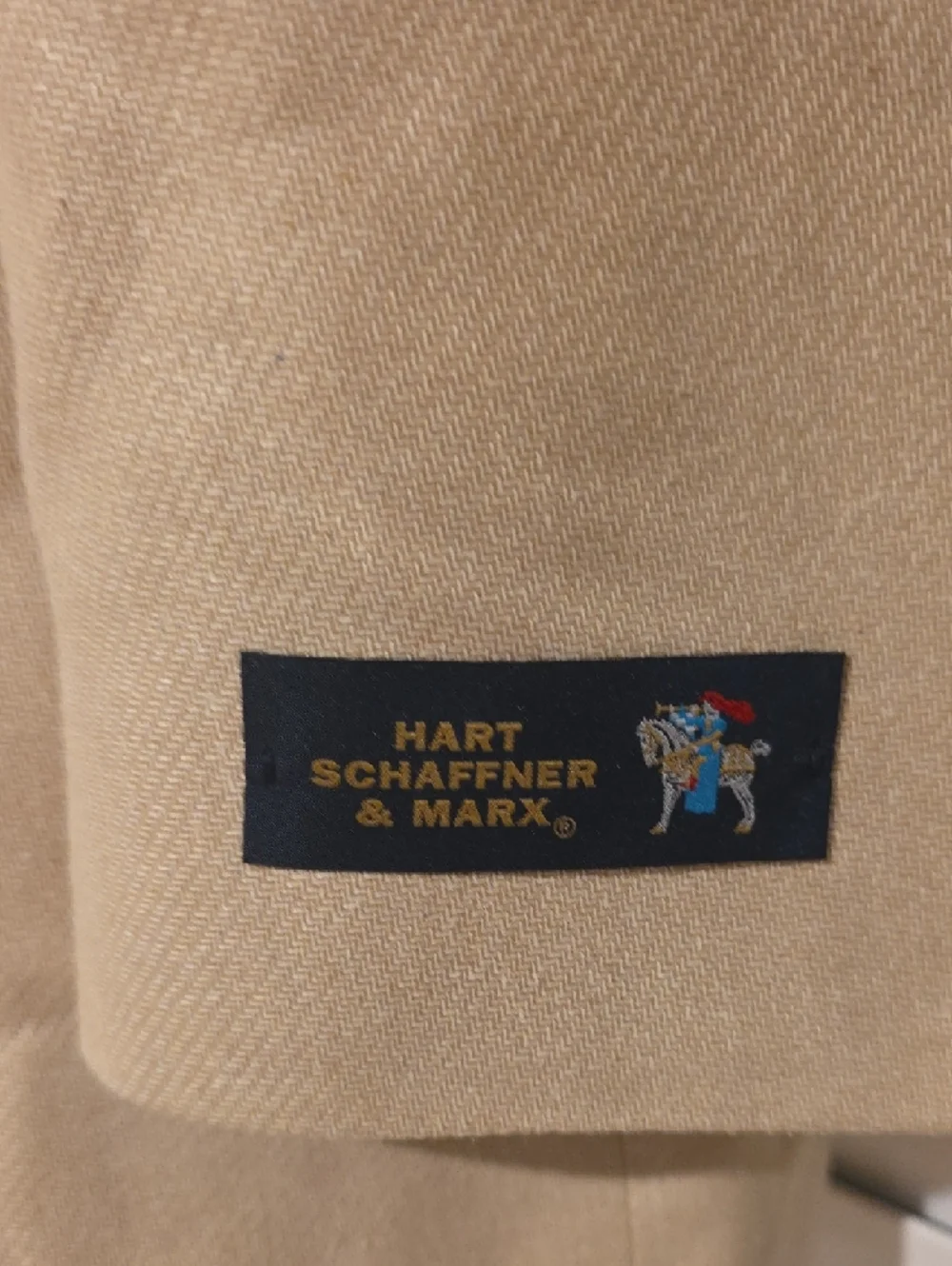 Vintage 100% Silk Hart Schaffner Marx Two-Button Sport Coat